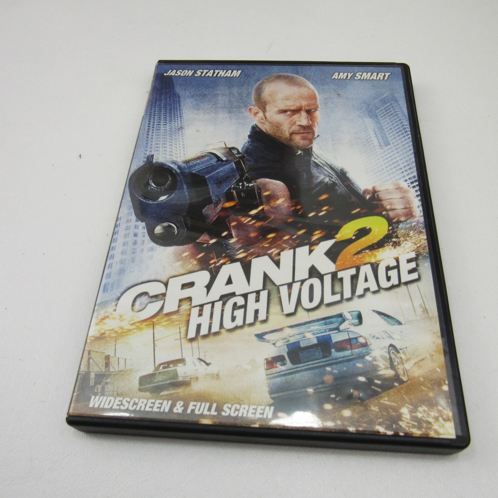 Crank High Voltage 2 DVD Jason Statham Amy Smart Widescreen &‎ Full Screen